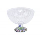 Bowl on a foot - Polish pottery