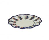 Plate for eggs - Polish pottery