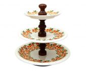 Cake stand - Polish pottery