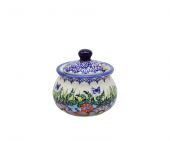 Sugar bowl - Polish pottery