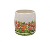 Flower pot - Polish pottery