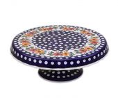 Cake tin - Polish pottery