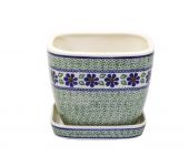 Flower pot - Polish pottery