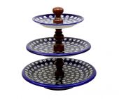 Cake stand - Polish pottery