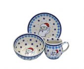 Childrens set - Polish pottery