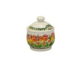 Sugar bowl - Polish pottery