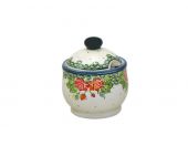 Sugar bowl - Polish pottery