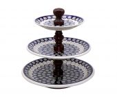 Cake stand - Polish pottery