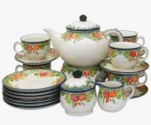 Dessert set large - Polish pottery