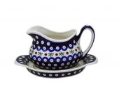 Gravy boat - Polish pottery