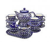 Coffee,Tea set large - Polish pottery