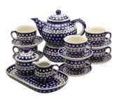 Coffee,Tea set large - Polish pottery