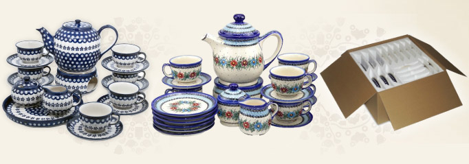 1-Cup Polish Pottery Ceramika Boleslawiec 0051/280 Sugar Bowl Iza 
